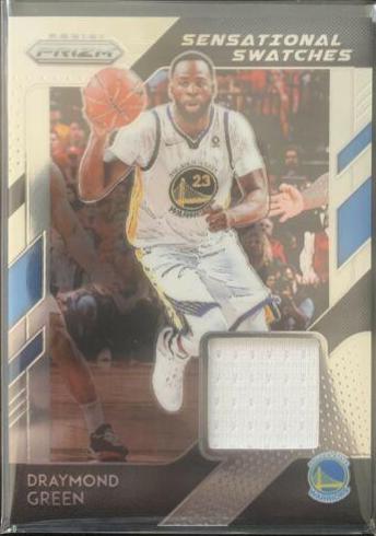 Draymond Green #2 Basketball Cards 2018 Panini Prizm Sensational Swatches