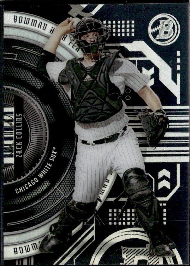 Zack Collins #BHT-ZC 2017 Bowman High Tek Baseball