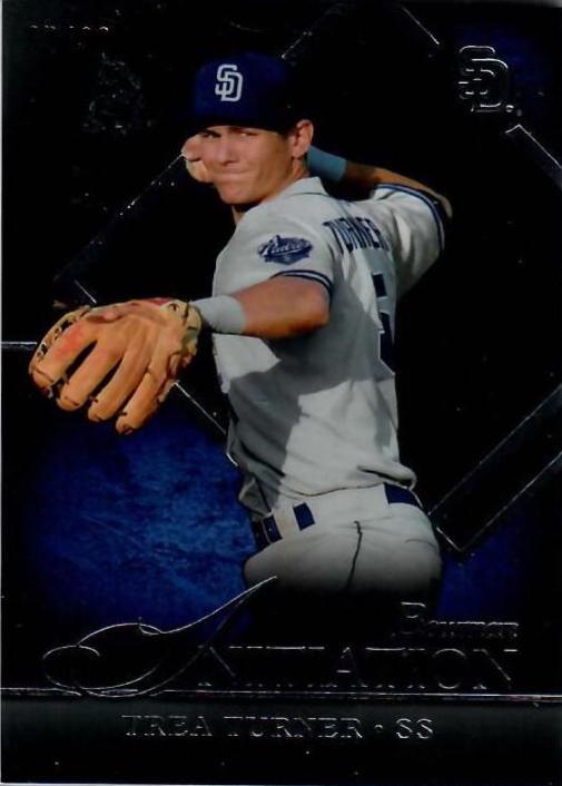 Trea Turner #BI-TT Baseball Cards 2014 Bowman Draft Initiation