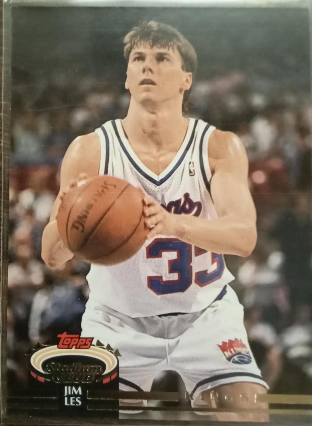 Jim Les #4 1992-93 Stadium Club Basketball