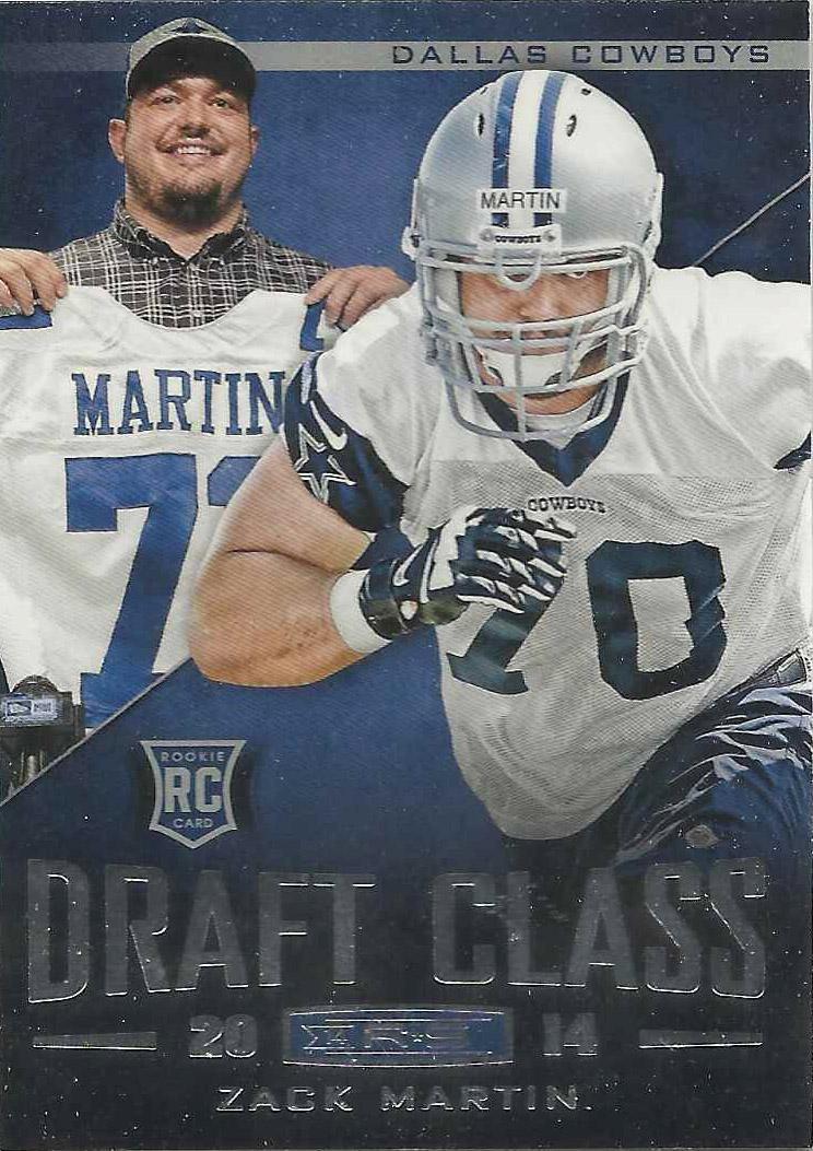 Zack Martin #DC-16 Football Cards 2014 Panini Rookies & Stars Draft Class