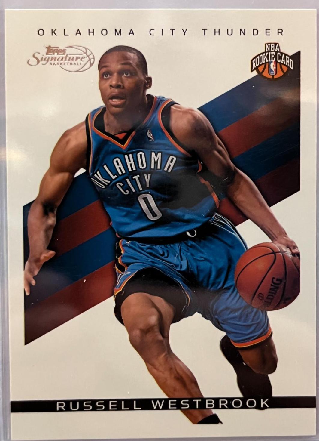 Russell Westbrook #TS-RW Basketball Cards 2008 Topps Signature