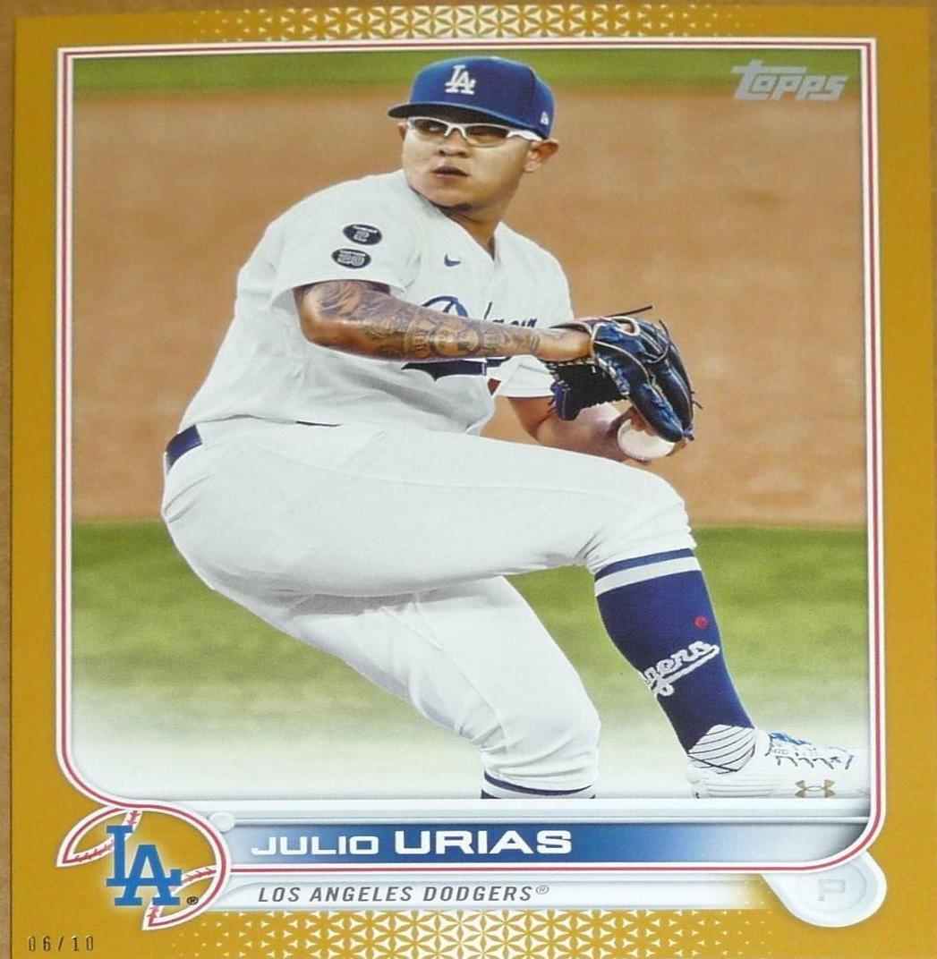 Julio Urias [5x7 Gold] #299