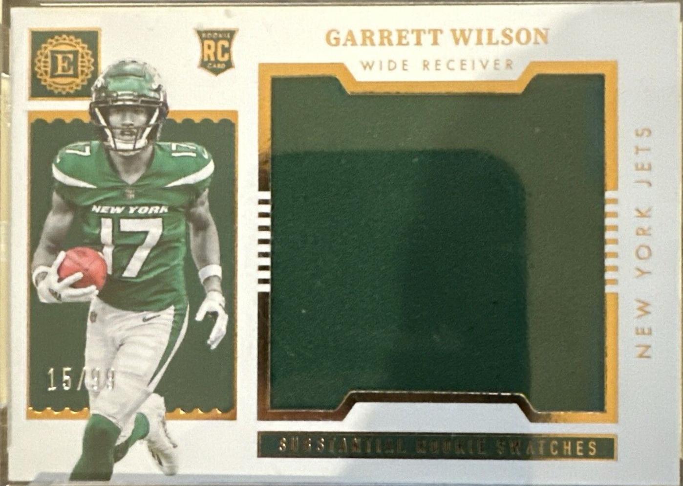 Garrett Wilson #SS-7 Prices | 2022 Panini Encased Substantial Rookie ...