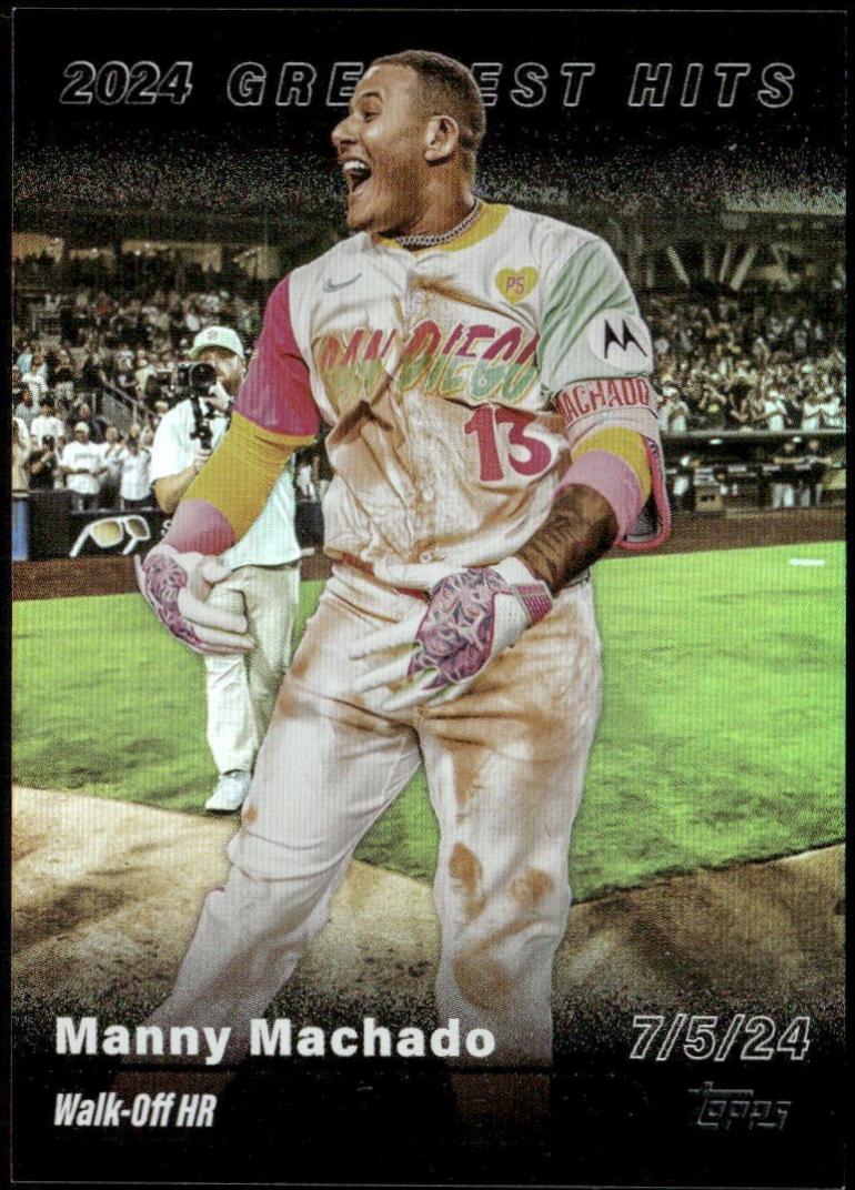 Manny Machado [Black Foil] #GH-17