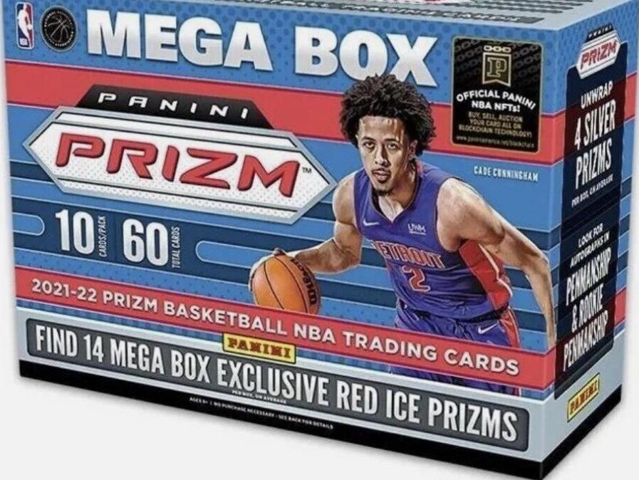 Mega Box Basketball Cards 2021 Panini Prizm