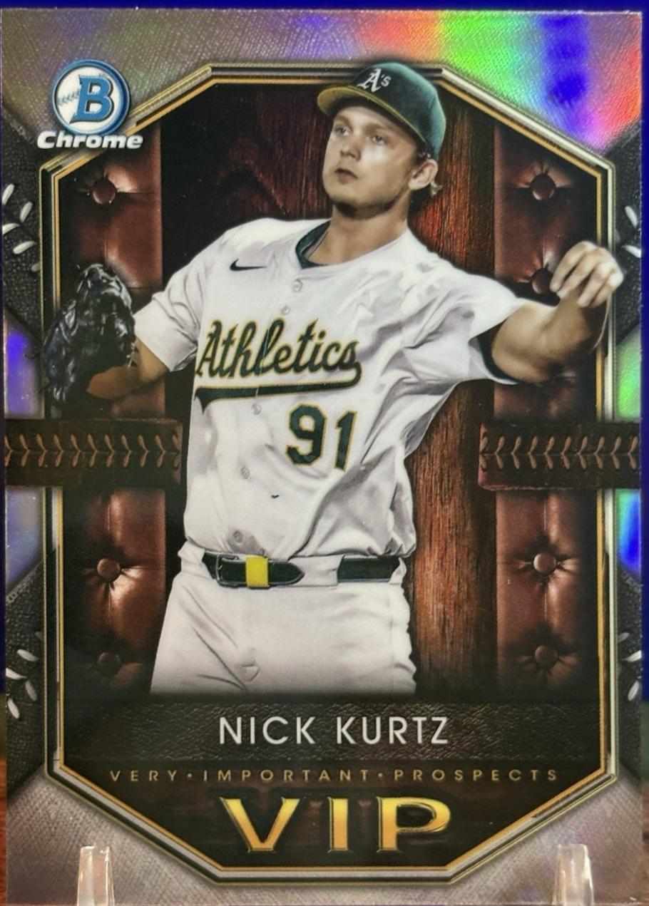 Nick Kurtz #VIP-2 Baseball Cards 2025 Bowman Very Important Prospects