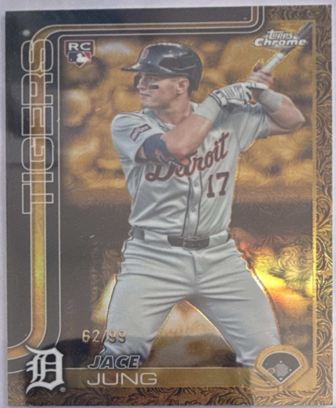 Jace Jung #170 2025 Topps Gilded Collection Baseball