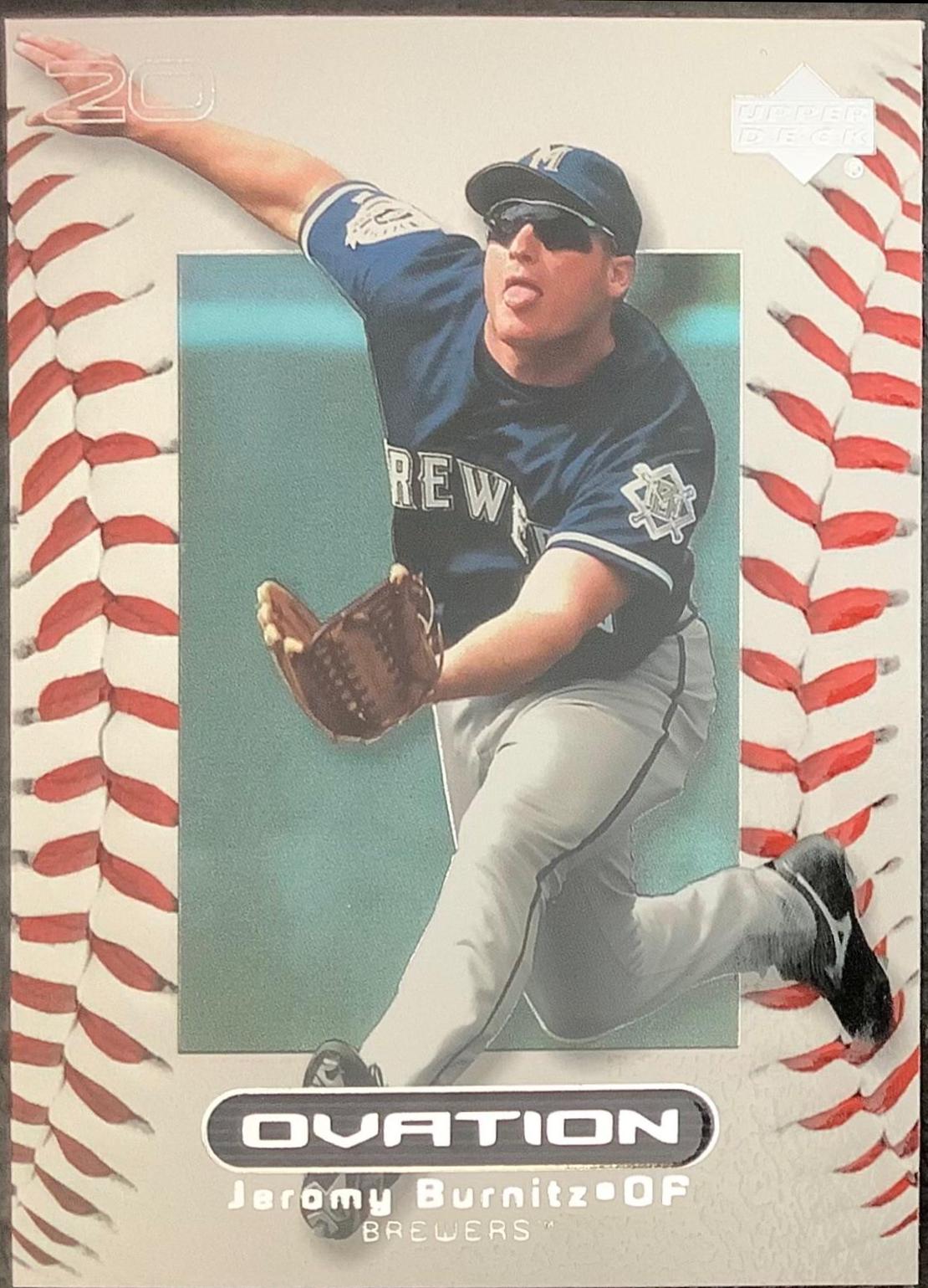 Jeromy Burnitz #12 Baseball Cards 2000 Upper Deck Ovation