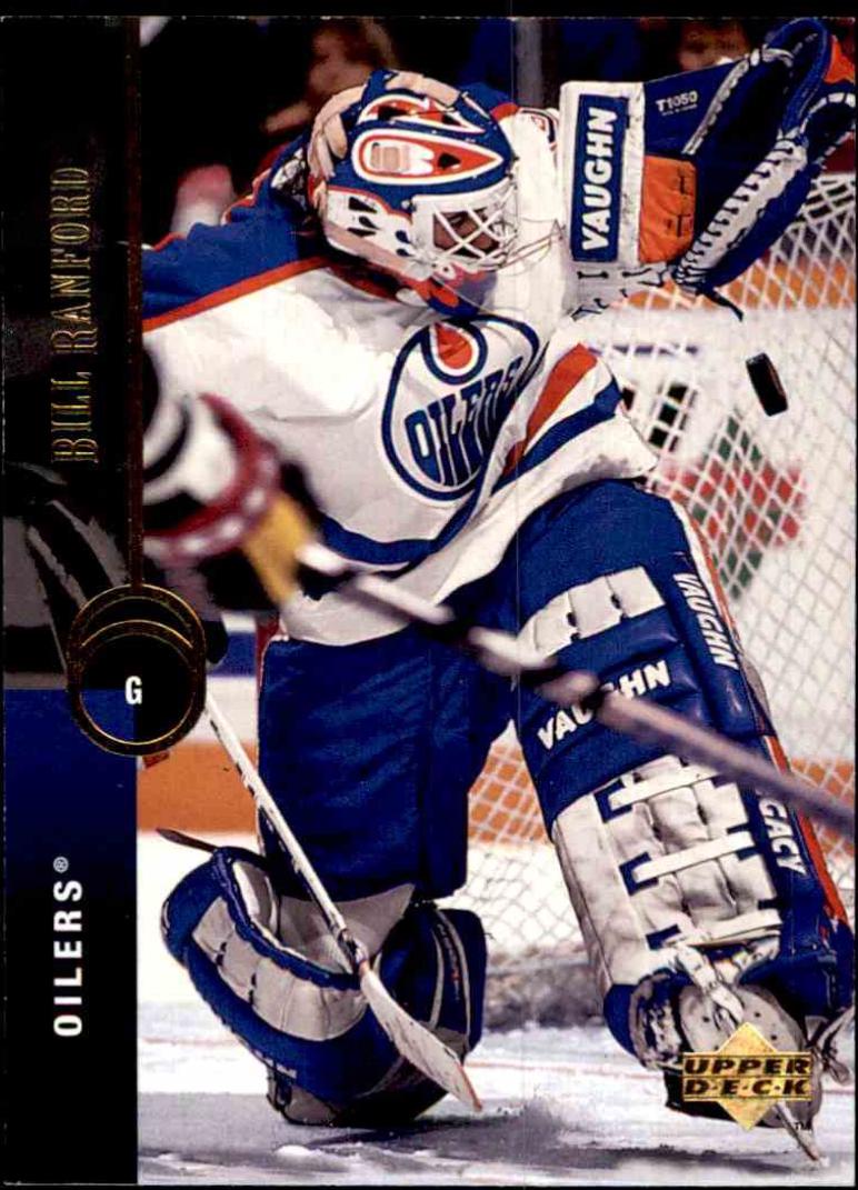 Bill Ranford #21 Hockey Cards 1994 Upper Deck