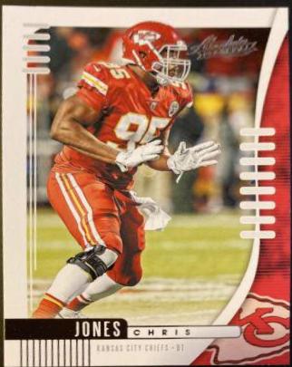 Chris Jones #41 2019 Panini Absolute Football