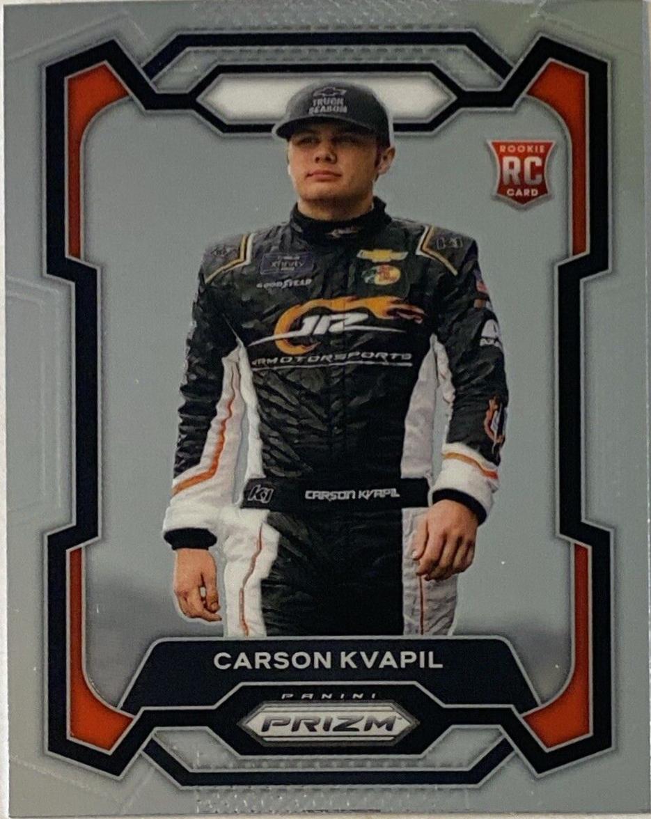 Carson Kvapil #85 Racing Cards 2024 Panini Prizm NASCAR