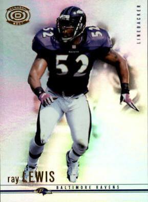 Ray Lewis #8 Football Cards 2001 Pacific Dynagon