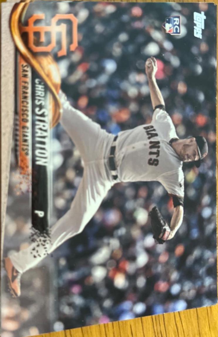 Chris Stratton #US257 Baseball Cards 2018 Topps Update