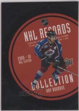 Ray Bourque #RB-5 Hockey Cards 2021 Upper Deck Record Collections