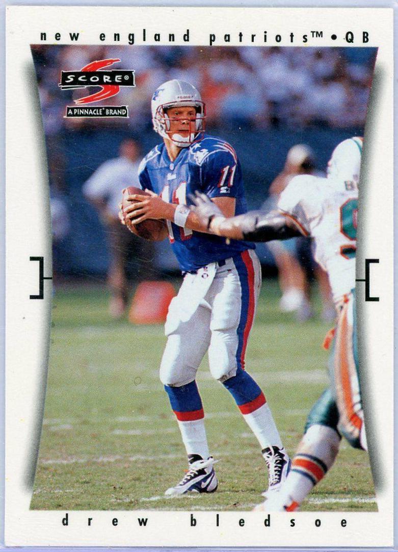 Drew Bledsoe #2 Football Cards 1997 Panini Score