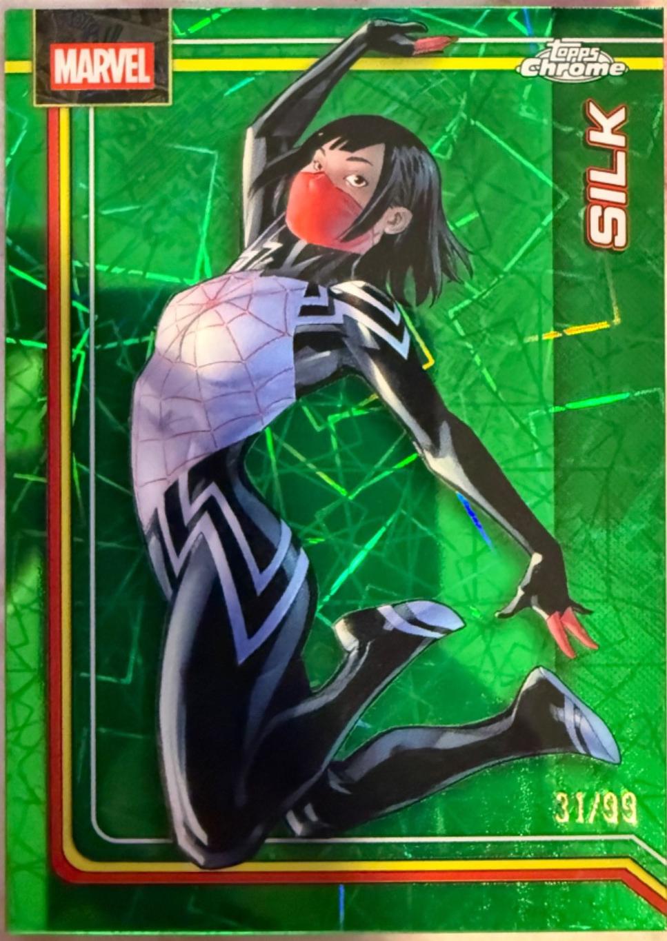 Silk Hulk Green Lazer Refractor