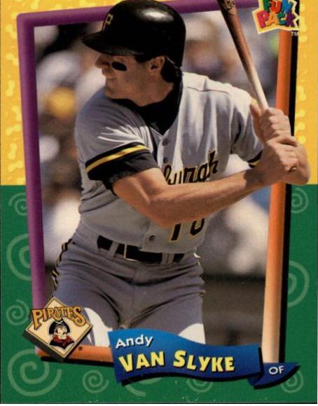 Andy Van Slyke #18 Baseball Cards 1994 Upper Deck Fun Packs