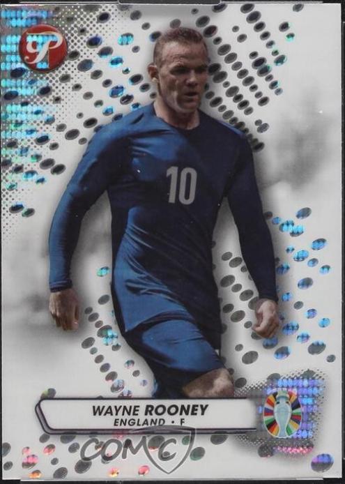 Wayne Rooney #40 2023 Topps Pristine Road To Euro 2024 Soccer