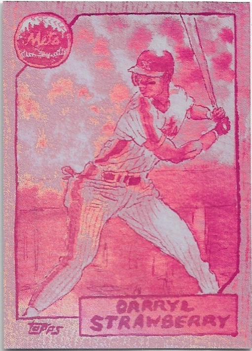 Darryl Strawberry [Bubblegum Foil] #68