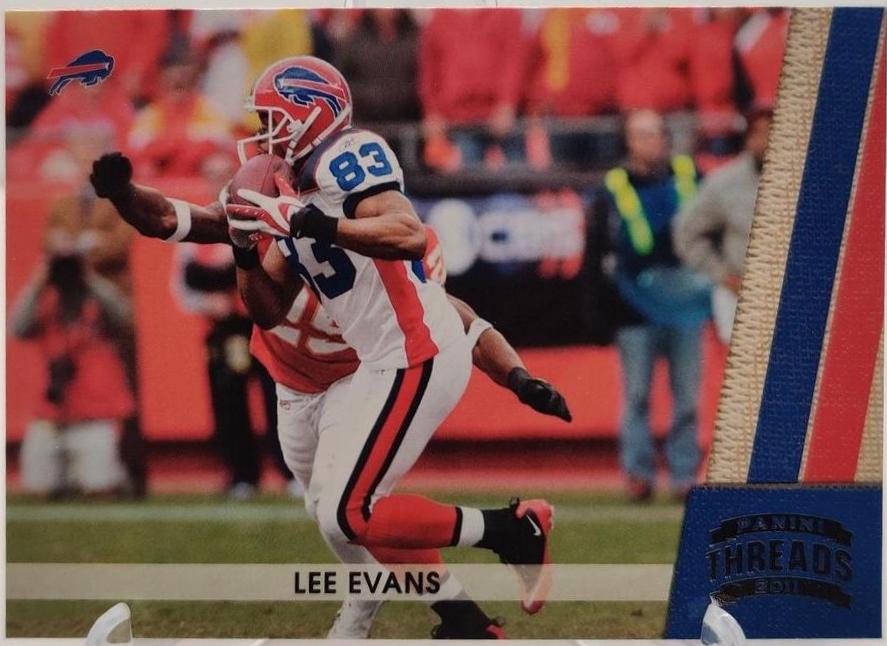 Lee Evans #17 Football Cards 2011 Panini Threads