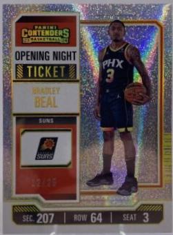 Bradley Beal [Opening Night Ticket #14 2023 Panini Contenders Basketball