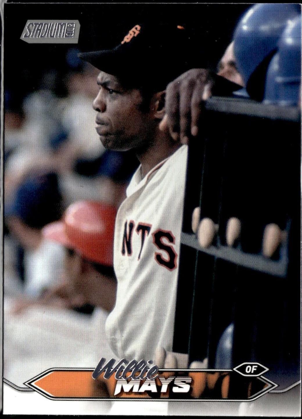 Willie Mays #248 Baseball Cards 2024 Topps Stadium Club