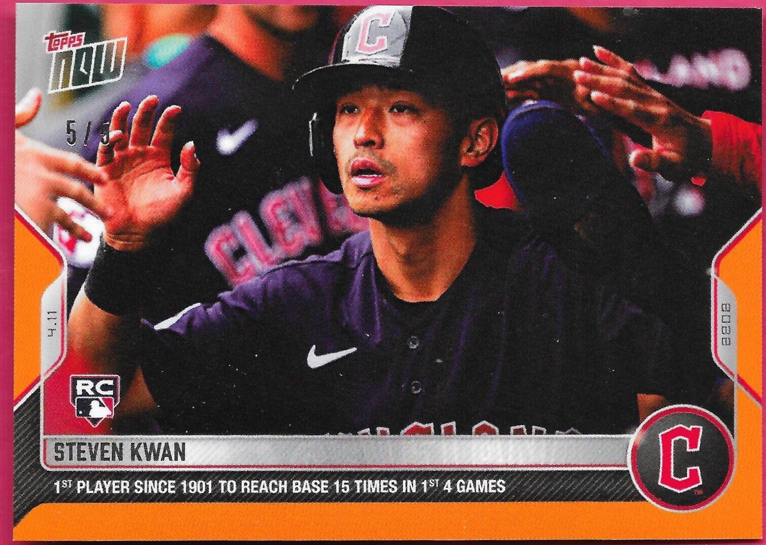 Steven Kwan [Orange] #33