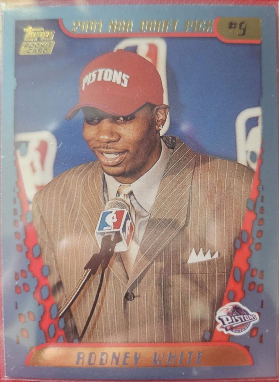 Rodney White #229 2001-02 Topps Basketball
