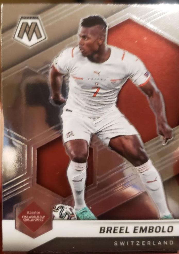 Breel Embolo #142 2021 Panini Mosaic Road To FIFA World Cup