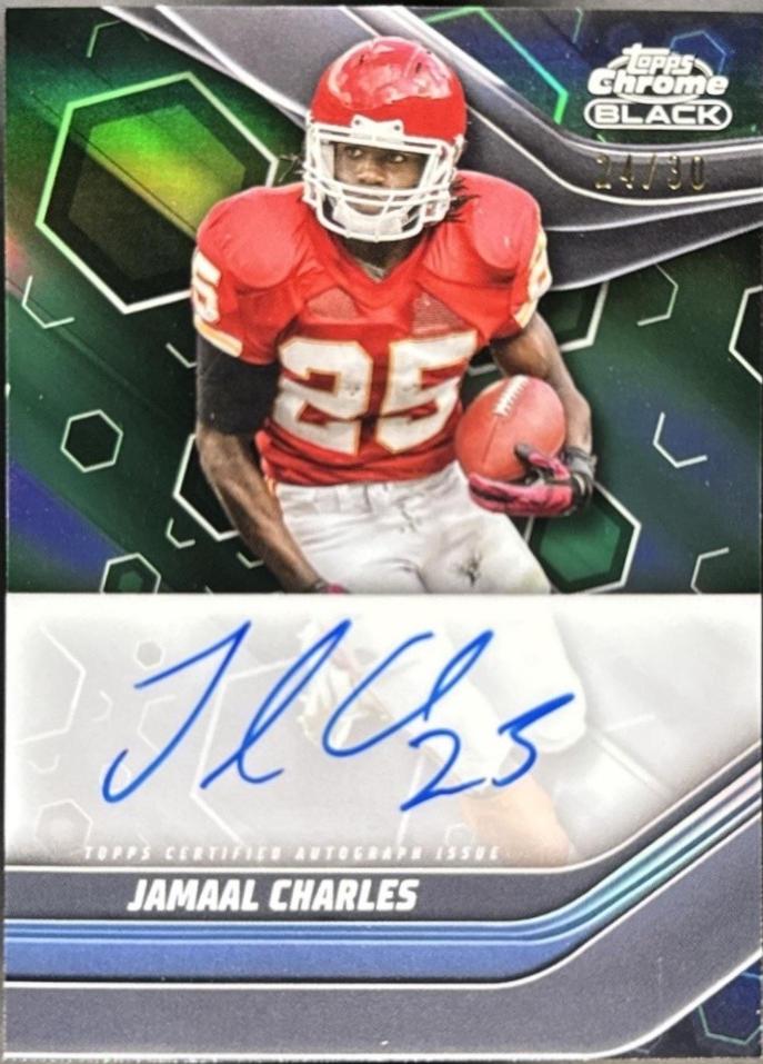 Jamaal Charles [Green Refractor] #TCBA-JCH