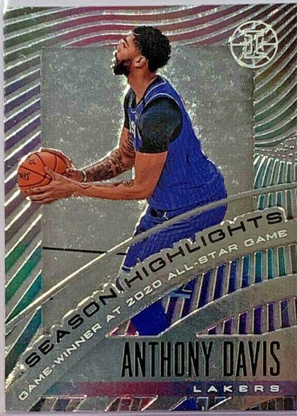 Anthony Davis #7 Basketball Cards 2019 Panini Illusions Season Highlights