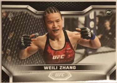 Weili Zhang #5 Ufc Cards 2020 Topps UFC Knockout