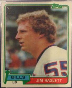 Jim Haslett #173 Football Cards 1981 Topps