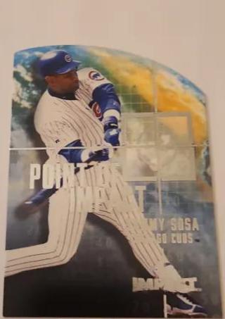 Sammy Sosa #3 Baseball Cards 2000 Fleer Impact