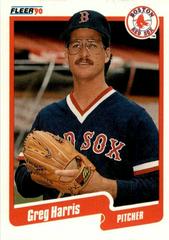 Greg Harris #U-71 Baseball Cards 1990 Fleer Update Prices