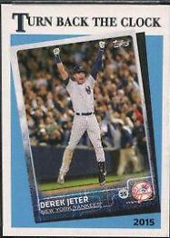 Derek Jeter #27 Baseball Cards 2018 Topps Throwback Thursday