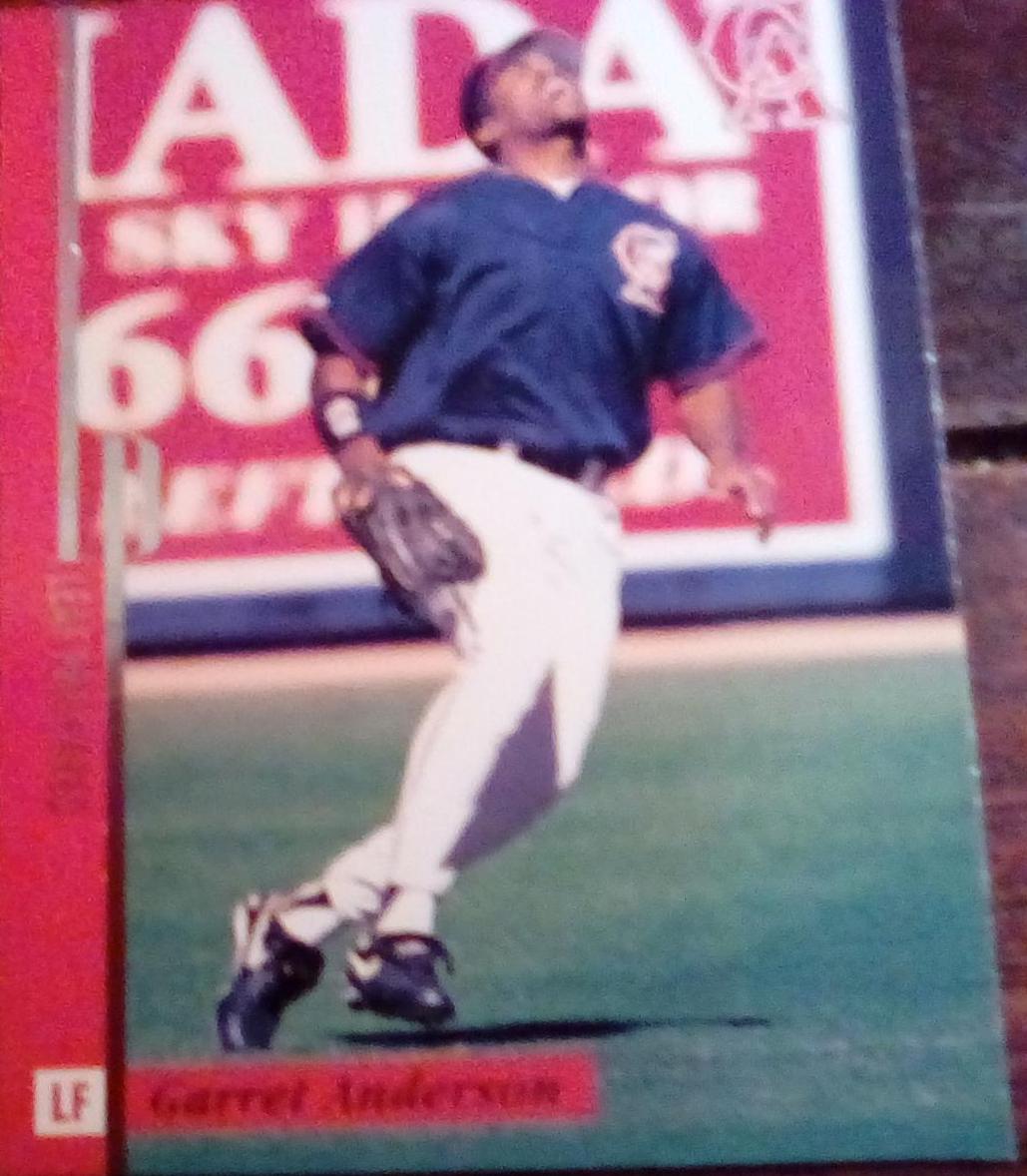 Garret Anderson #55 Baseball Cards 1996 Leaf Preferred