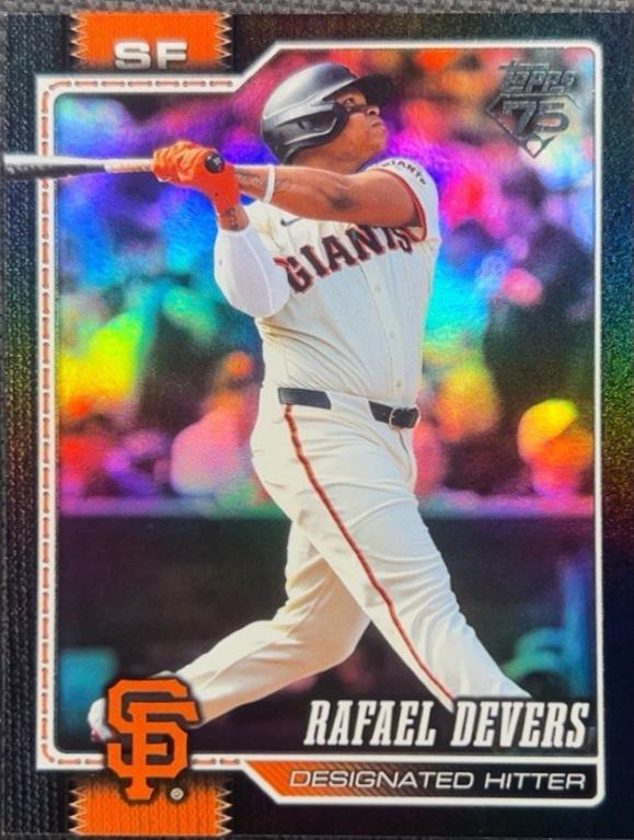 Rafael Devers [Black Sandglitter] #219