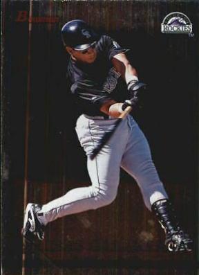 Andres Galarraga #12 Baseball Cards 1996 Bowman