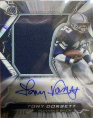 Tony Dorsett [White Surge] #RPA-TDR