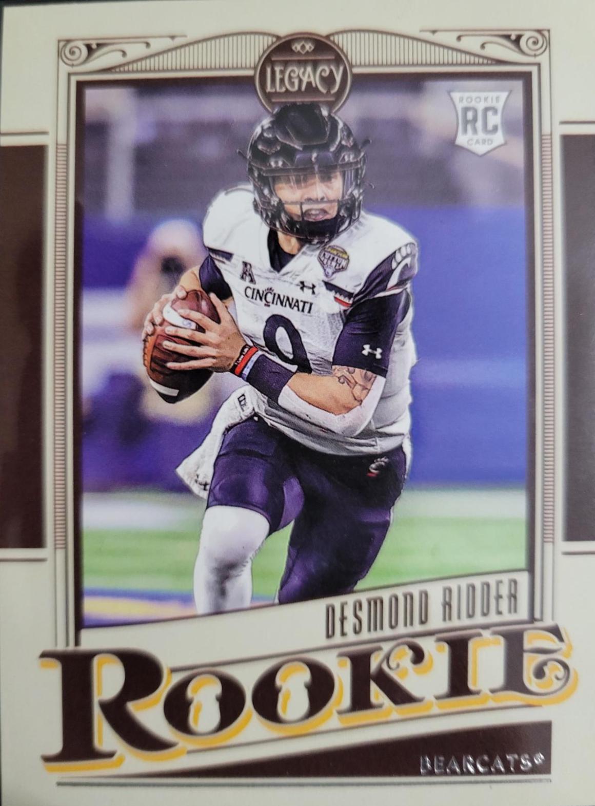 Desmond Ridder #7 Football Cards 2022 Panini Chronicles Draft Picks Legacy Rookies