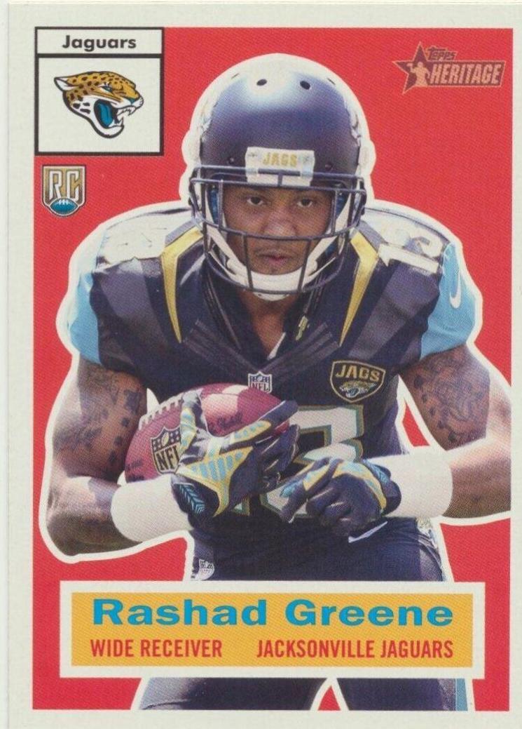 Rashad Greene #24 Football Cards 2015 Topps Heritage