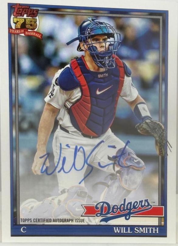 Will Smith #91A-WS 2026 Topps Update 1991 Autograph Baseball