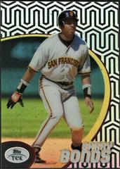 Barry Bonds [Pattern 43] #3 Baseball Cards 1998 Topps Tek Prices