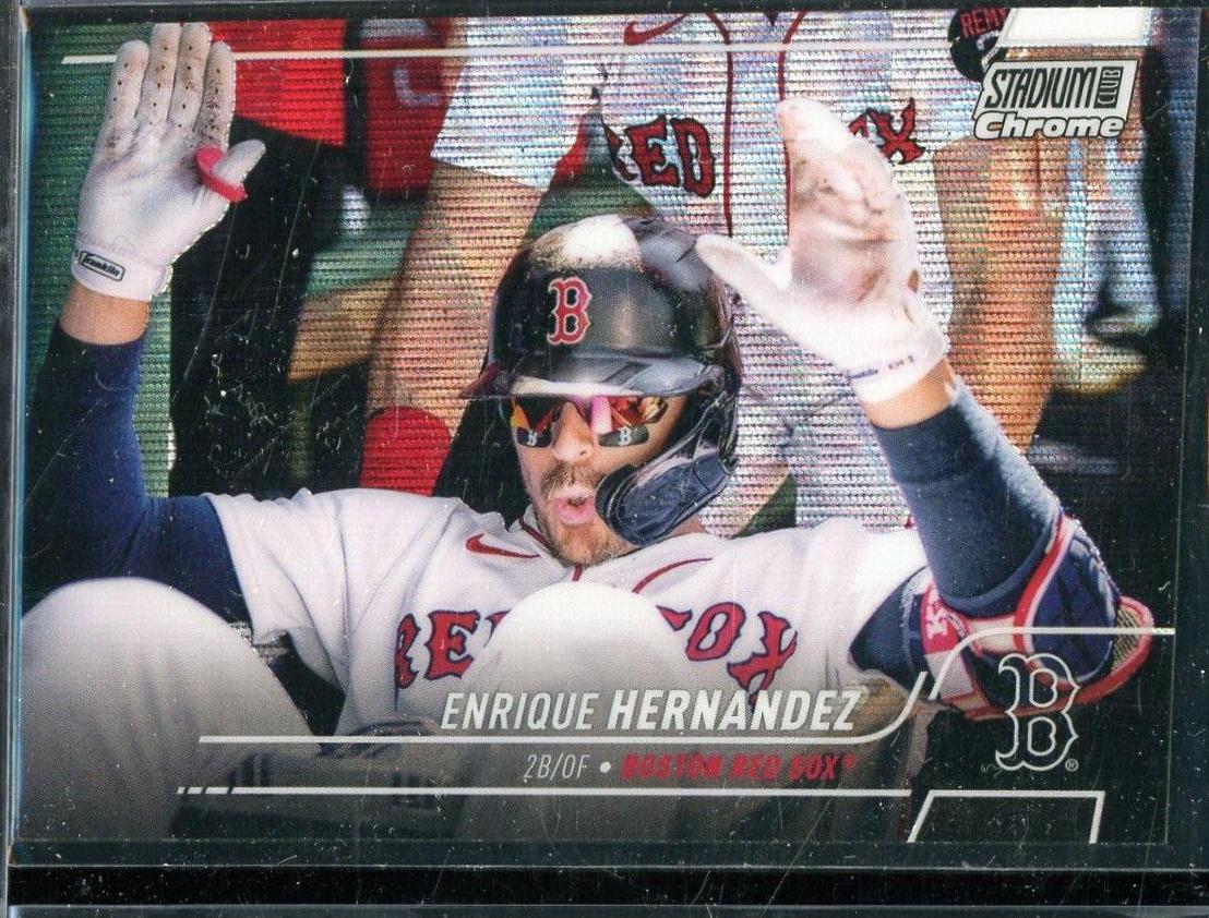 Enrique Hernandez [Wave Refractor] #317