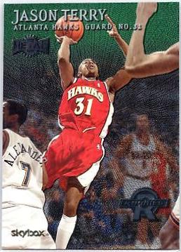 Jason Terry #157 1999-00 Metal Basketball