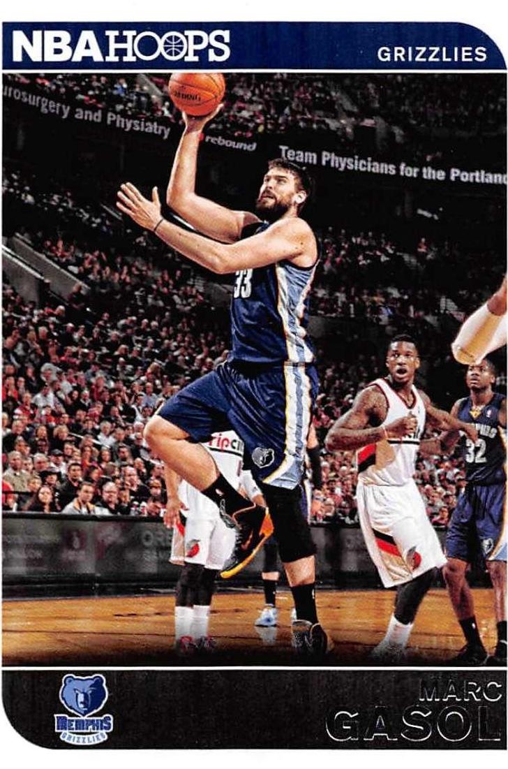 Marc Gasol #13 Basketball Cards 2014 Panini Hoops