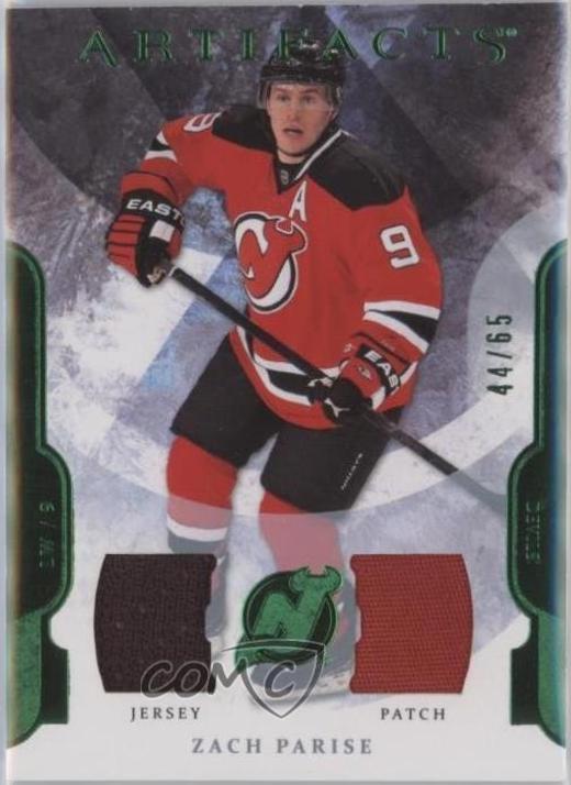 Zach Parise [Emerald] #9
