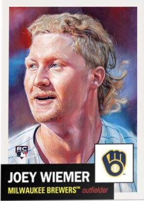 Joey Wiemer #651 2023 Topps Living Baseball